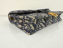 DIOR OBLIQUE MEDIUM SADDLE POUCH WITH CHAIN