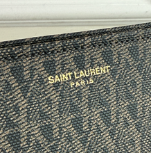 YSL CLASSIC TOILE TOILETRY BAG