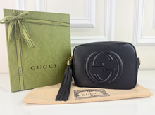 GUCCI SOHO DISCO BAG IN BLACK