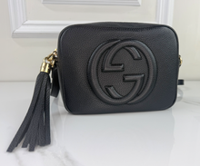 GUCCI SOHO DISCO BAG IN BLACK
