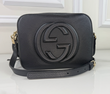 GUCCI SOHO DISCO BAG IN BLACK