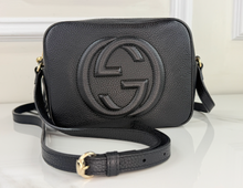 GUCCI SOHO DISCO BAG IN BLACK