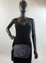 GUCCI SOHO DISCO BAG IN BLACK