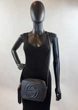 GUCCI SOHO DISCO BAG IN BLACK