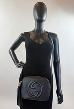 GUCCI SOHO DISCO BAG IN BLACK