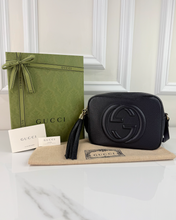 GUCCI SOHO DISCO BAG IN BLACK