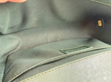 CHANEL BOY MEDIUM TOP HANDLE IN DEEP GREEN