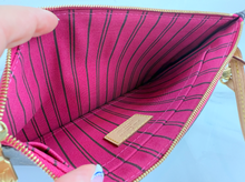 LOUIS VUITTON NEVERFULL POCHETTE FUCHSIA