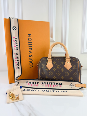 LOUIS VUITTON SPEEDY 20 BANDOULIERE MONOGRAM