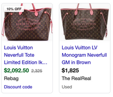 LOUIS VUITTON NEVERFULL GM ARTICLES DE VOYAGE IKAT