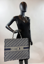 DIOR BOOK TOTE LARGE OBLIQUE EMBROIDERED TOKYO LIMITED EDITION