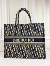 DIOR BOOK TOTE LARGE OBLIQUE EMBROIDERED TOKYO LIMITED EDITION