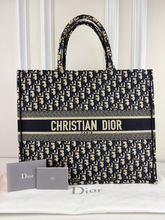 DIOR BOOK TOTE LARGE OBLIQUE EMBROIDERED TOKYO LIMITED EDITION