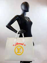 LOUIS VUITTON ON THE GO GM LIMITED EDITION JACQUARD HAWAII