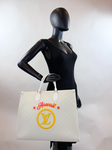 LOUIS VUITTON ON THE GO GM LIMITED EDITION JACQUARD HAWAII