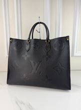 LOUIS VUITTON ON THE GO GM EMPREINTE BLACK