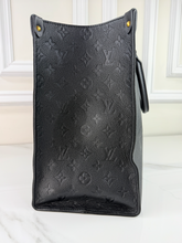 LOUIS VUITTON ON THE GO GM EMPREINTE BLACK