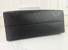 LOUIS VUITTON ON THE GO GM EMPREINTE BLACK