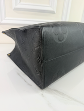 LOUIS VUITTON ON THE GO GM EMPREINTE BLACK