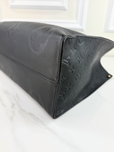 LOUIS VUITTON ON THE GO GM EMPREINTE BLACK