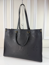 LOUIS VUITTON ON THE GO GM EMPREINTE BLACK