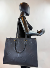 LOUIS VUITTON ON THE GO GM EMPREINTE BLACK