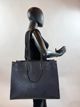 LOUIS VUITTON ON THE GO GM EMPREINTE BLACK