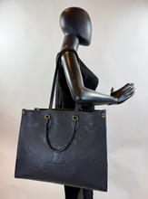 LOUIS VUITTON ON THE GO GM EMPREINTE BLACK