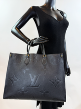 LOUIS VUITTON ON THE GO GM EMPREINTE BLACK