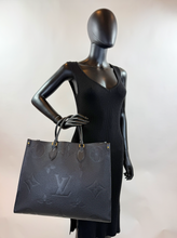 LOUIS VUITTON ON THE GO GM EMPREINTE BLACK