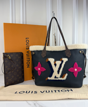 LOUIS VUITTON NEVERFULL MM TEDDY LIMITED EDITION FULL SET