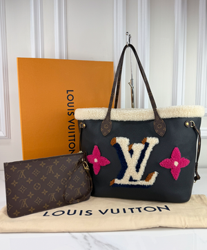 LOUIS VUITTON NEVERFULL MM TEDDY LIMITED EDITION FULL SET