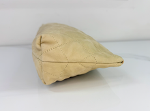 YSL MAXI ICARE QUILTED NUBUCK SUEDE BEIGE