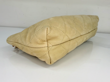 YSL MAXI ICARE QUILTED NUBUCK SUEDE BEIGE