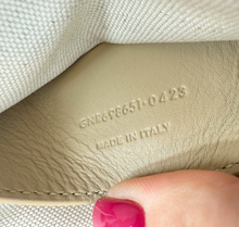 YSL MAXI ICARE QUILTED NUBUCK SUEDE BEIGE