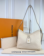 LOUIS VUITTON CARRY ALL PM EMPREINTE CREAM