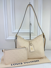 LOUIS VUITTON CARRY ALL PM EMPREINTE CREAM