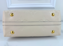 LOUIS VUITTON CARRY ALL PM EMPREINTE CREAM