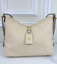 LOUIS VUITTON CARRY ALL PM EMPREINTE CREAM