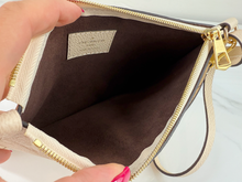 LOUIS VUITTON CARRY ALL PM EMPREINTE CREAM