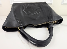 GUCCI SOHO MEDIUM TOTE IN BLACK