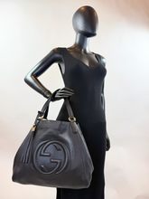GUCCI SOHO MEDIUM TOTE IN BLACK