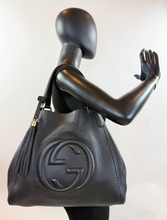 GUCCI SOHO MEDIUM TOTE IN BLACK