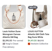 LOUIS VUITTON DUNE ATLANTIS GM FULL SET