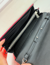 YSL MATELASSE FLAP ENVELOPE CROSSBODY IN NEON PINK
