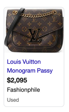 LOUIS VUITTON PASSY