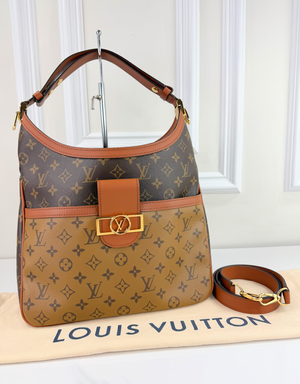 LOUIS VUITTON DAUPHINE REVERSE HOBO MM