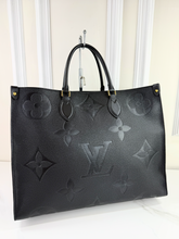 LOUIS VUITTON ON THE GO GM EMPREINTE BLACK DU4199