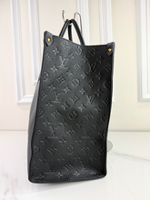 LOUIS VUITTON ON THE GO GM EMPREINTE BLACK DU4199