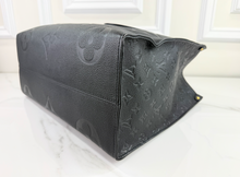 LOUIS VUITTON ON THE GO GM EMPREINTE BLACK DU4199